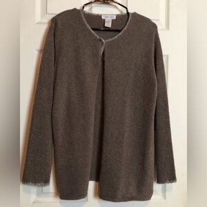 Cherokee Light Grey/Pink Cardigan XL